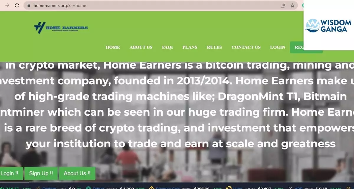 Home-earners Image