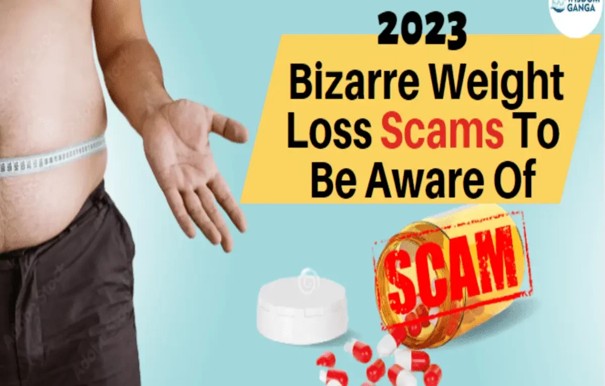 Weight loss scam image