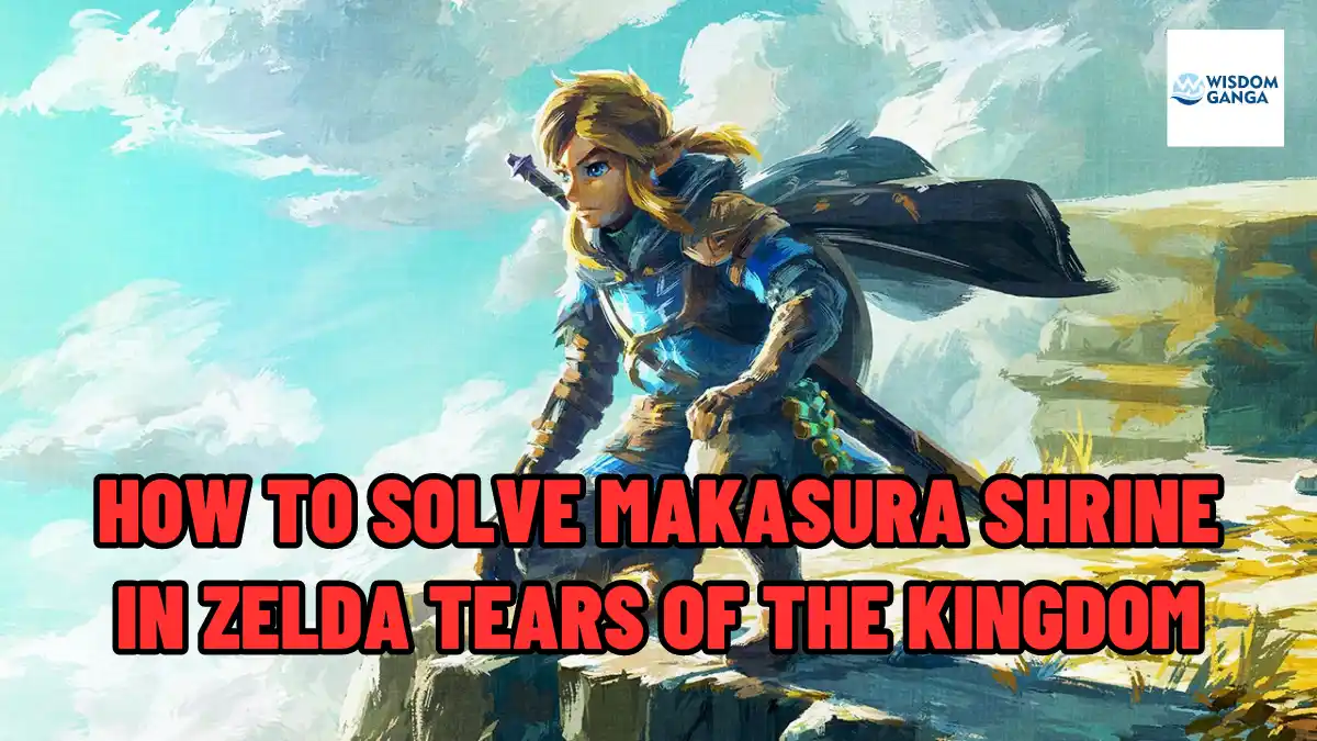 How To Solve Makasura Shrine In Zelda Tears Of The Kingdom (An Upright Device)