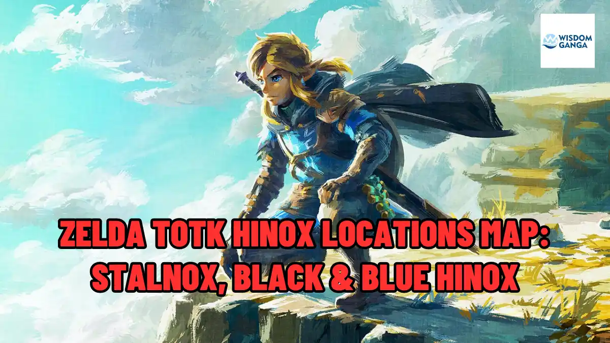 Zelda TOTK Hinox Locations Map