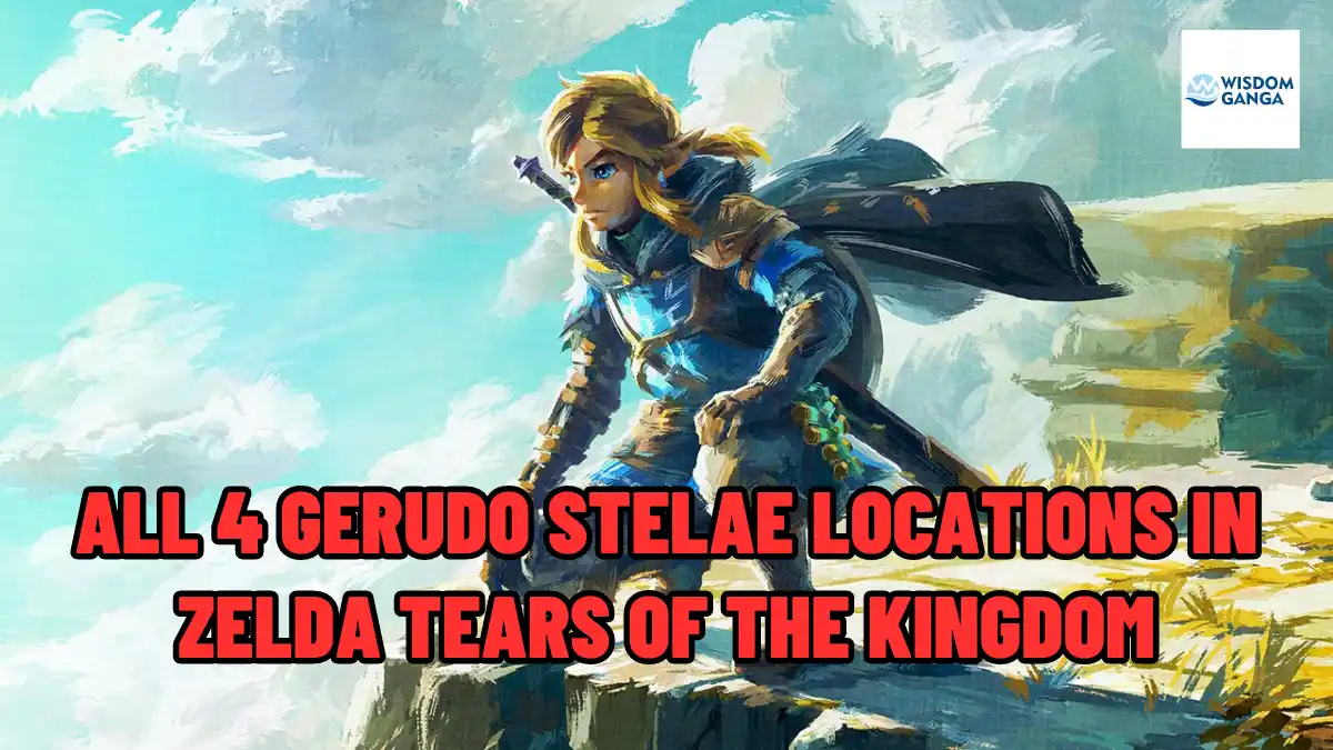 Gerudo Stelae Locations