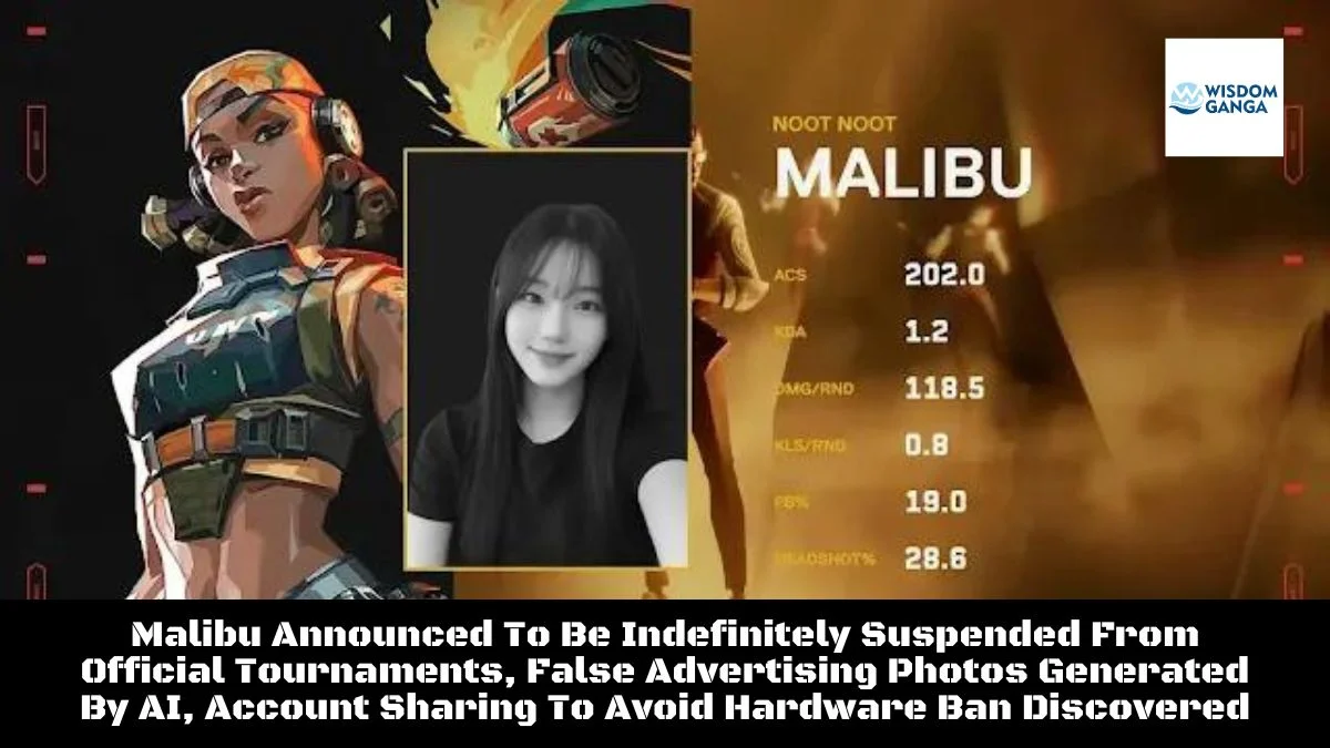 Malibu Announced To Be Indefinitely Suspended From Official Tournaments, False Advertising Photos Generated By AI, Account Sharing To Avoid Hardware Ban Discovered
