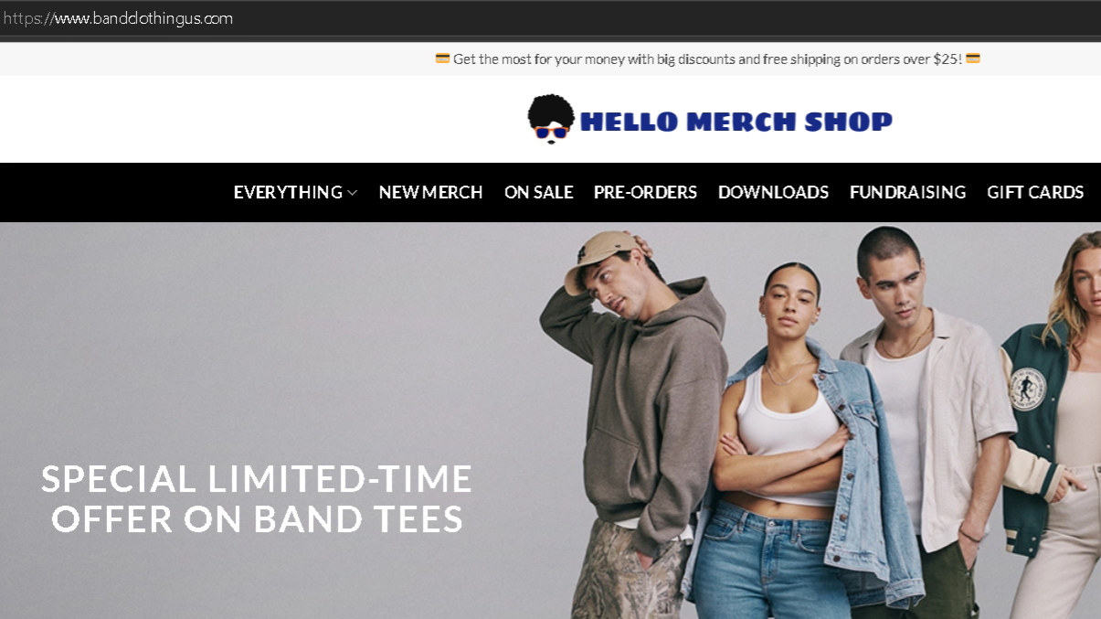 Bandclothingus Review