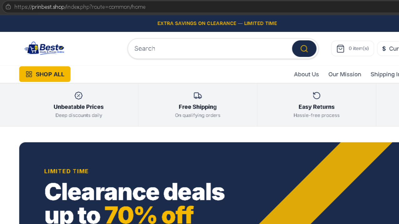 Prinbest.shop Review