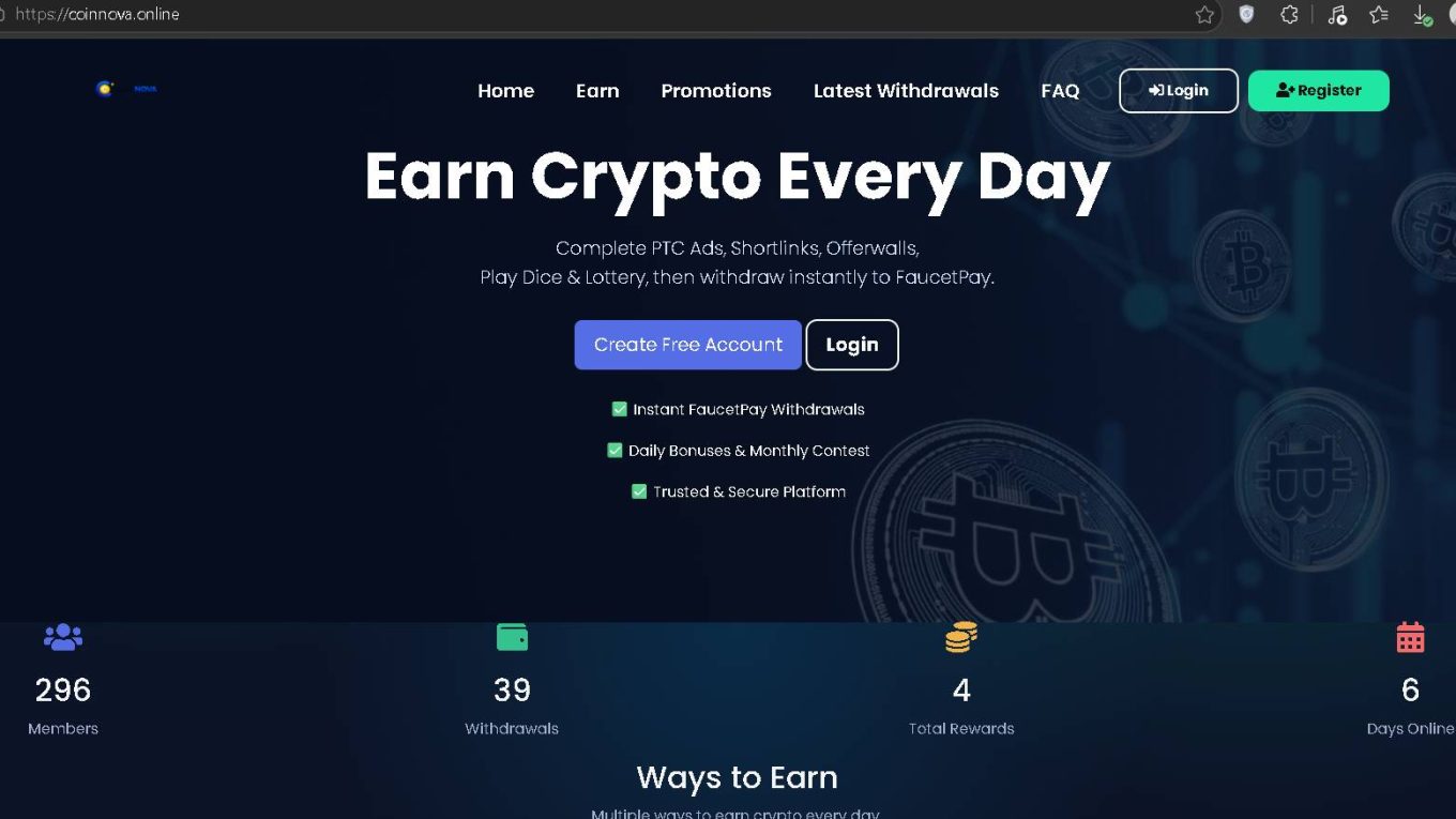 Coinnova.online Scam