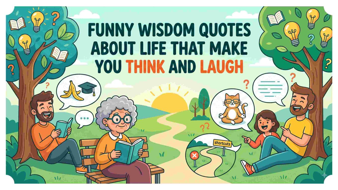 Funny Wisdom Quotes About Life