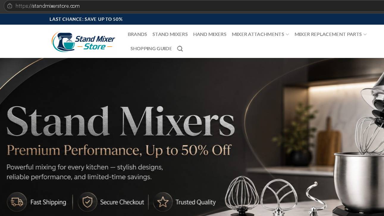 StandMixerStore Scam