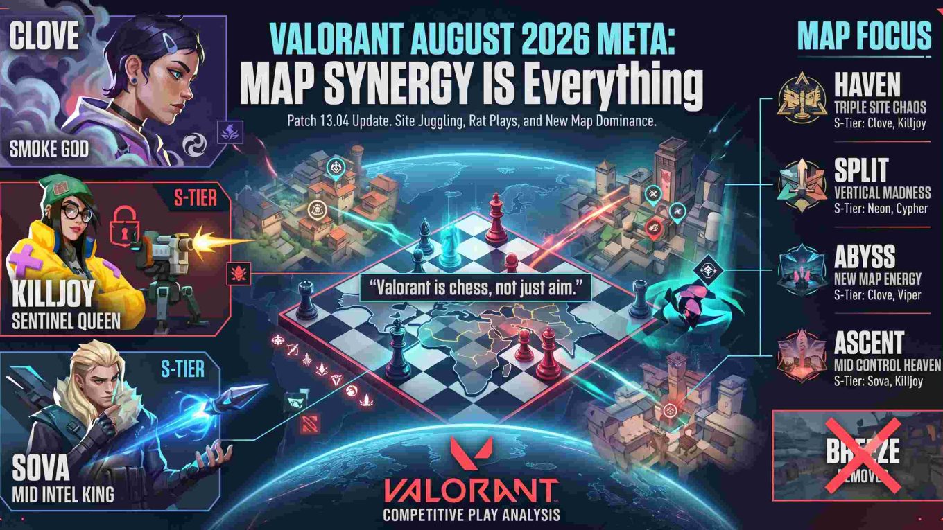 Valorant Tier List August 2026