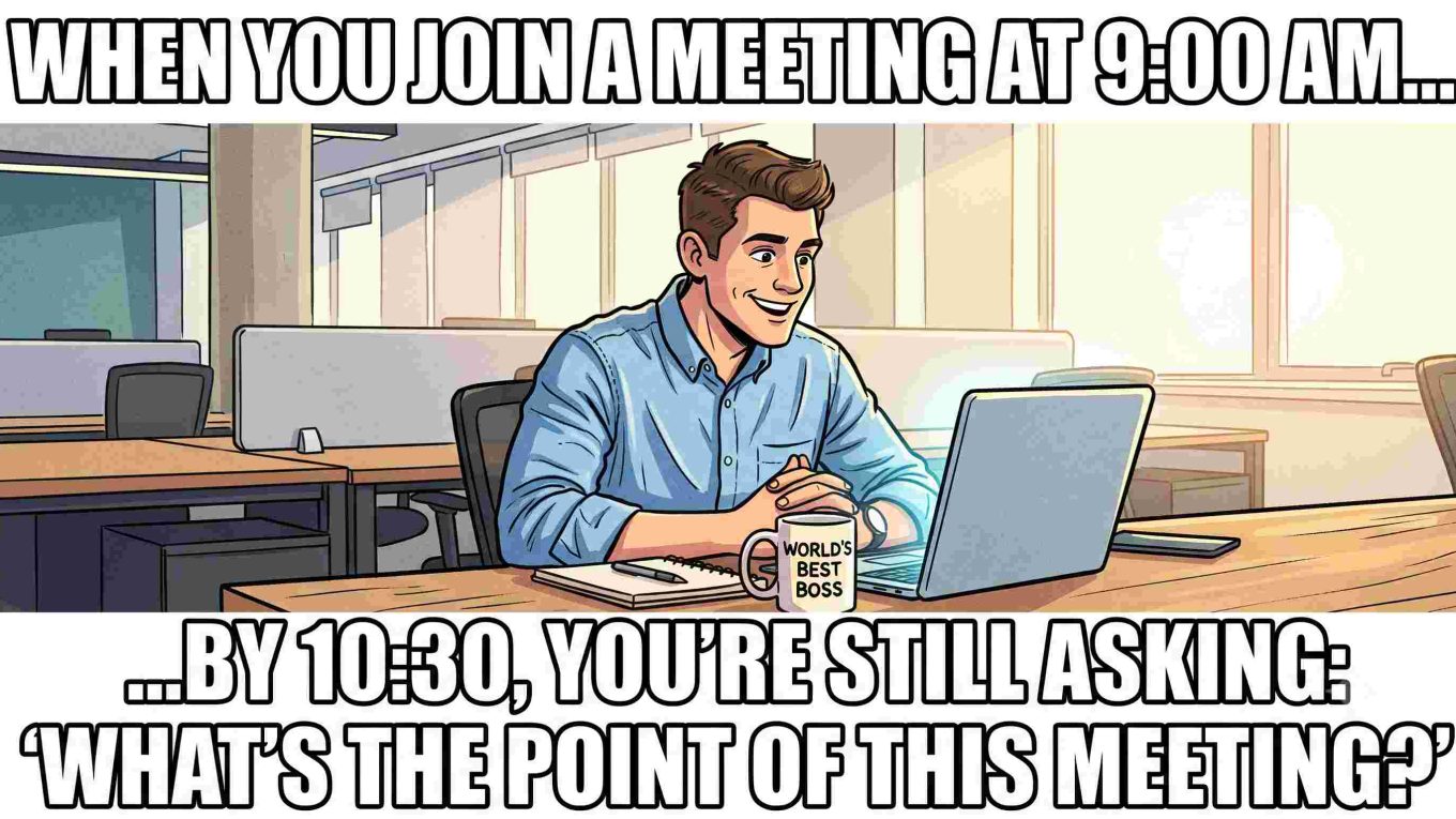 What’s the point of this meeting