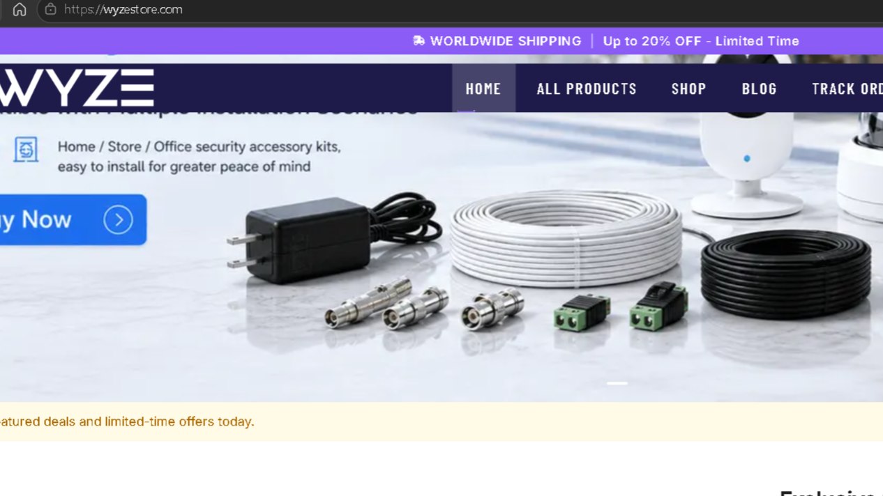Wyzestore Scam
