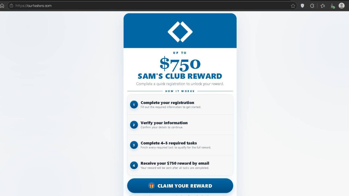 Ourtesters scam