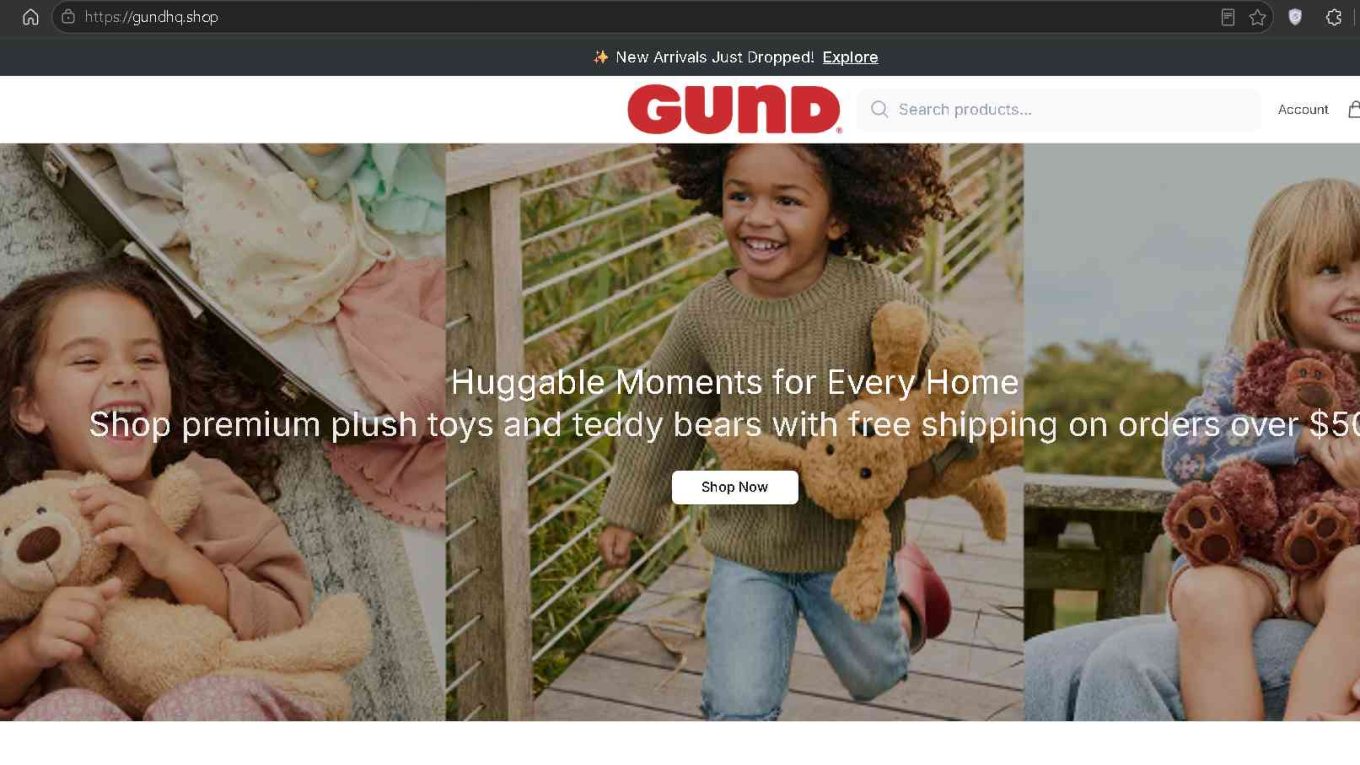 Gundhq.shop Scam