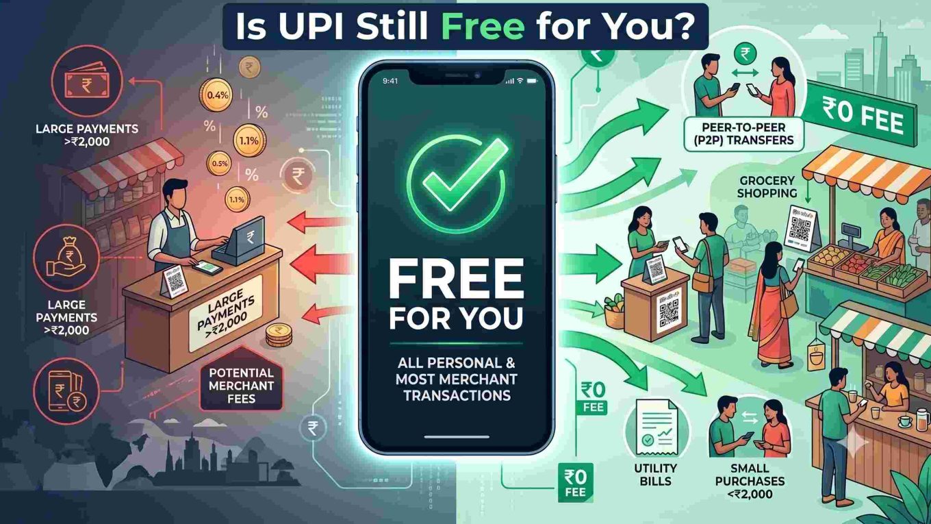 Is UPI Still Free for You