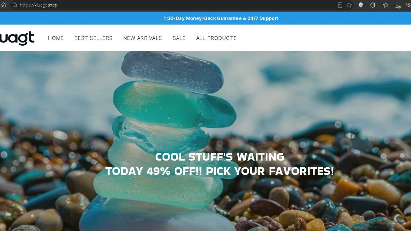 Kiuagt.shop Scam
