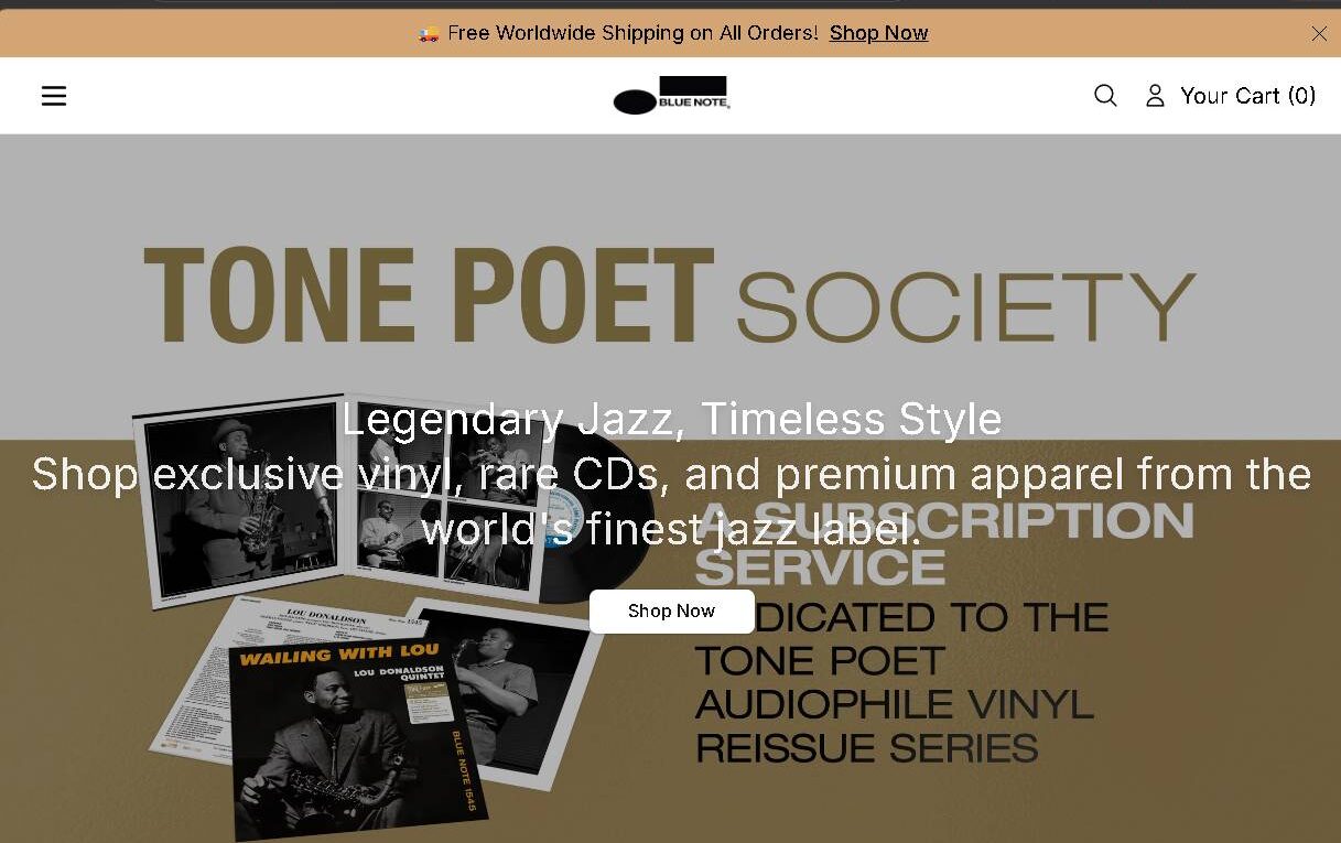 Officialbluenoterecords.shop Review
