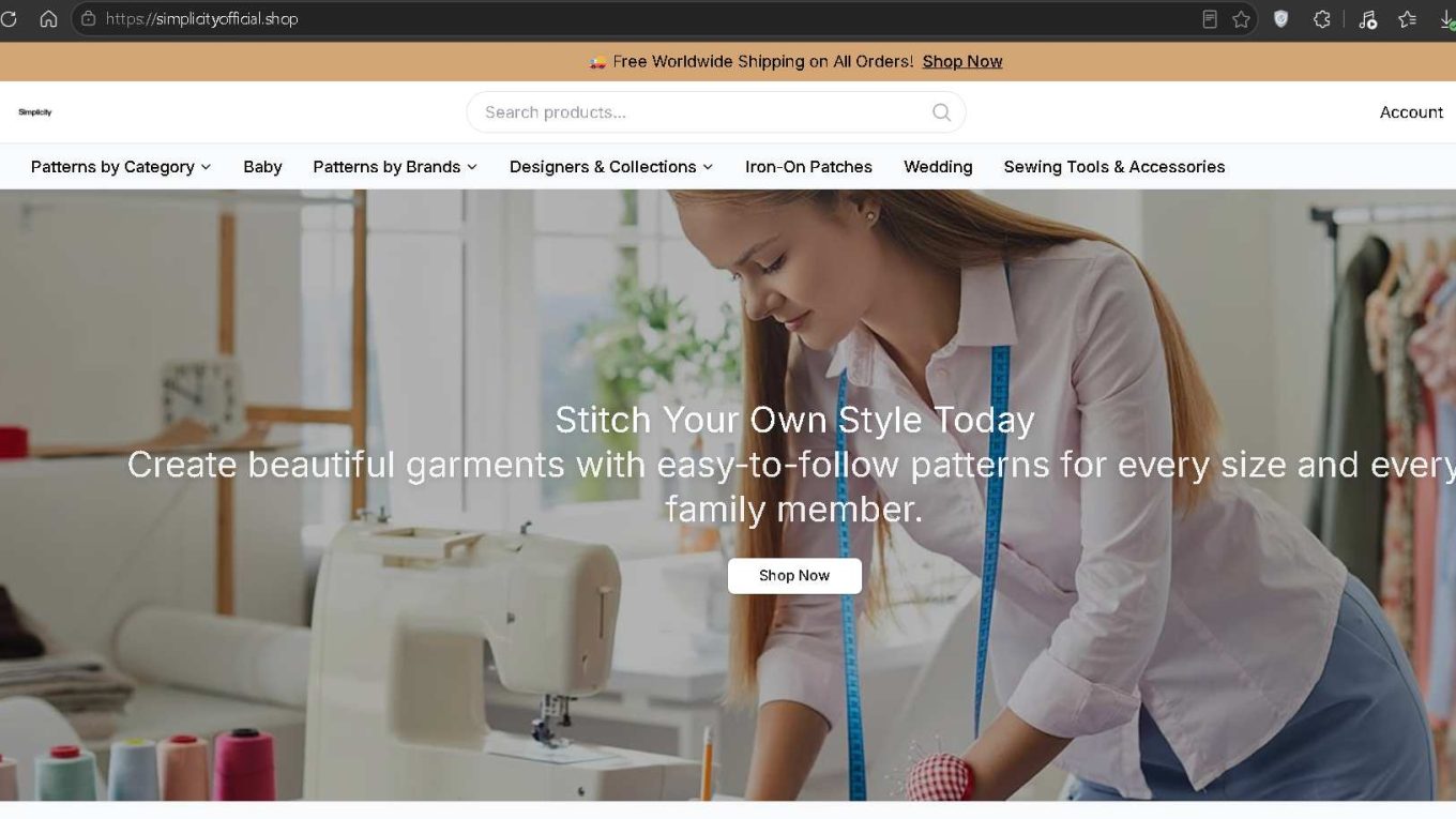 Simplicityofficial.shop Scam Review