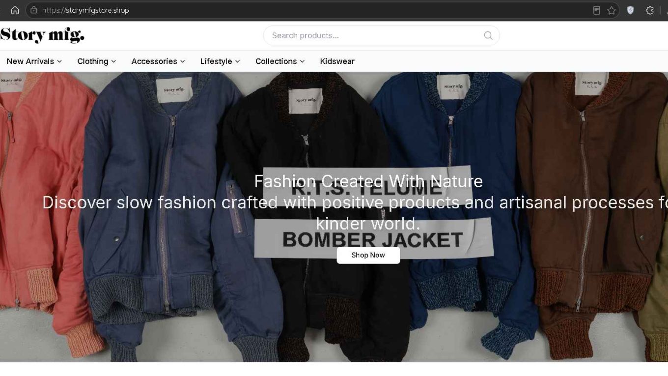 Storymfgstore.shop scam review