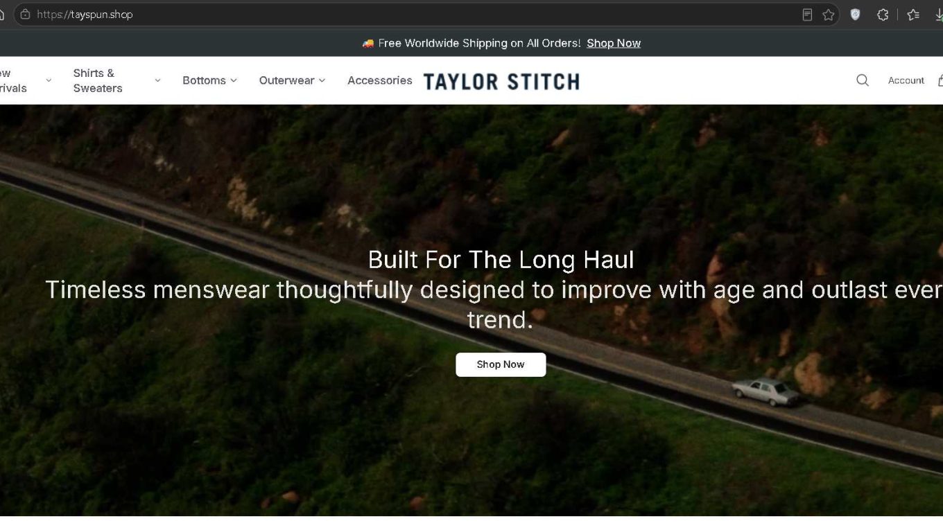 Tayspun.shop Scam Review