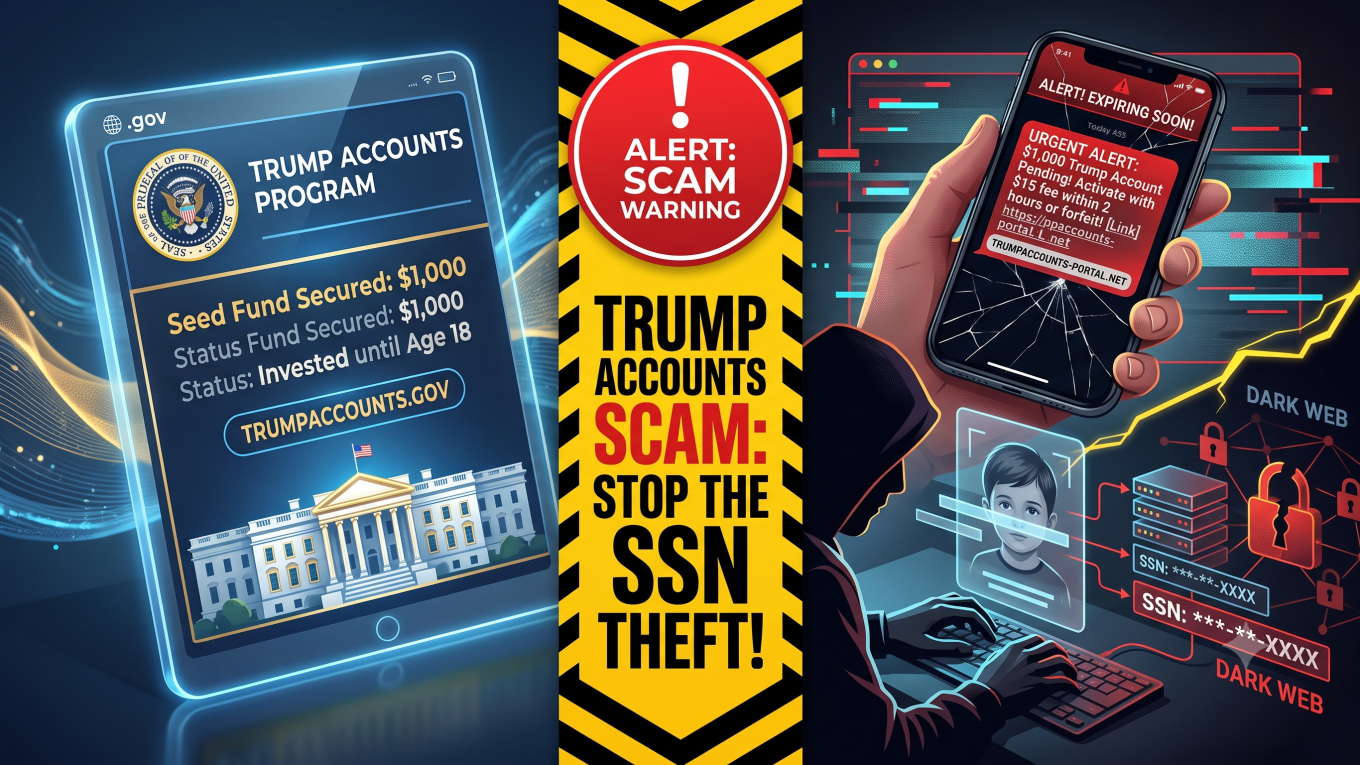 Trump Accounts Scam