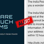 India Post Delivery Scam SMS