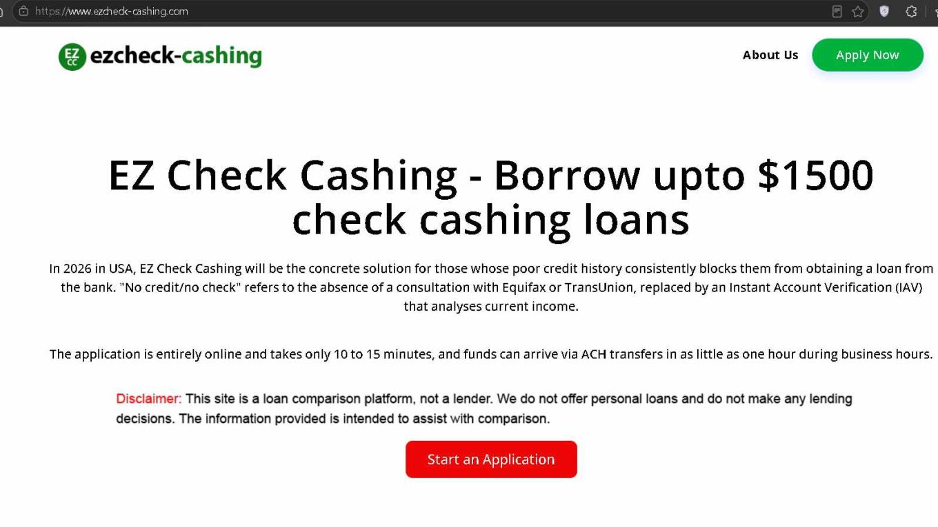 Ezcheck-cashing Review