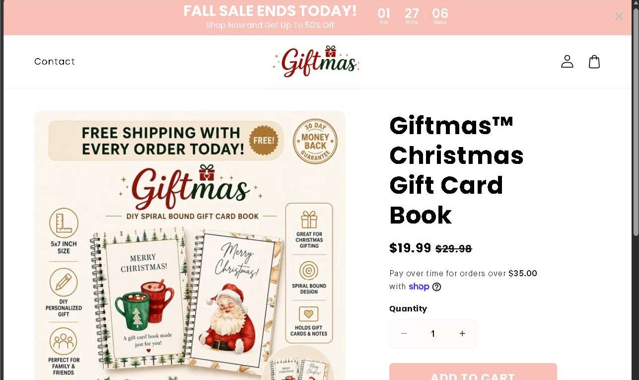 Giftmasofficial Review