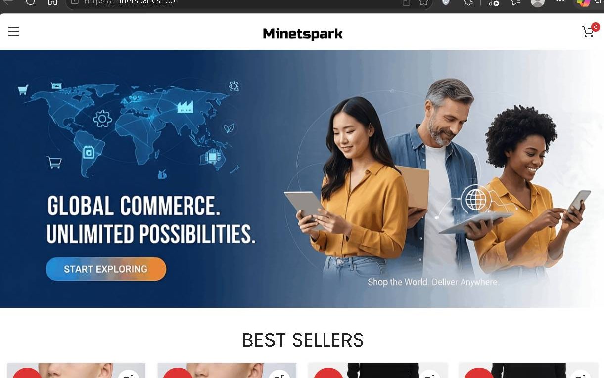 Minetspark.shop Review
