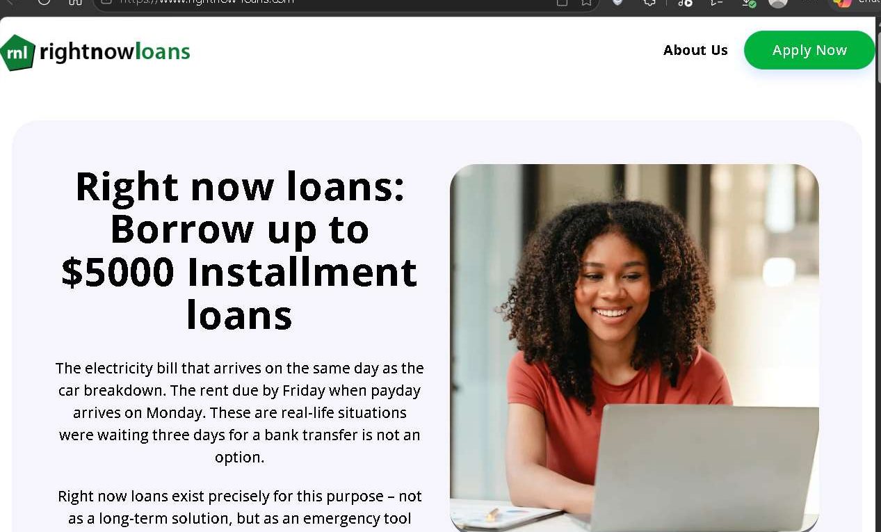 Rightnow-loans Review