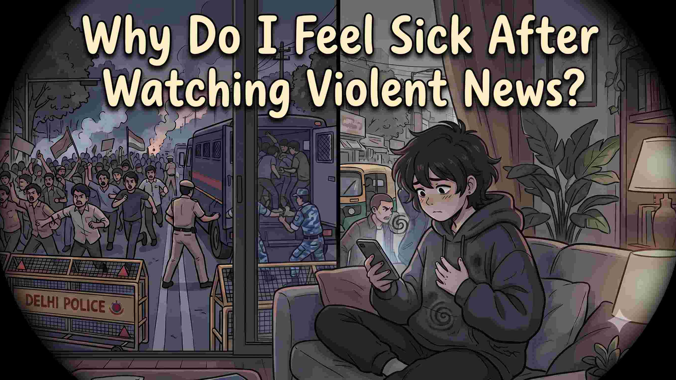 Why Do I Feel Sick After Watching Violent News