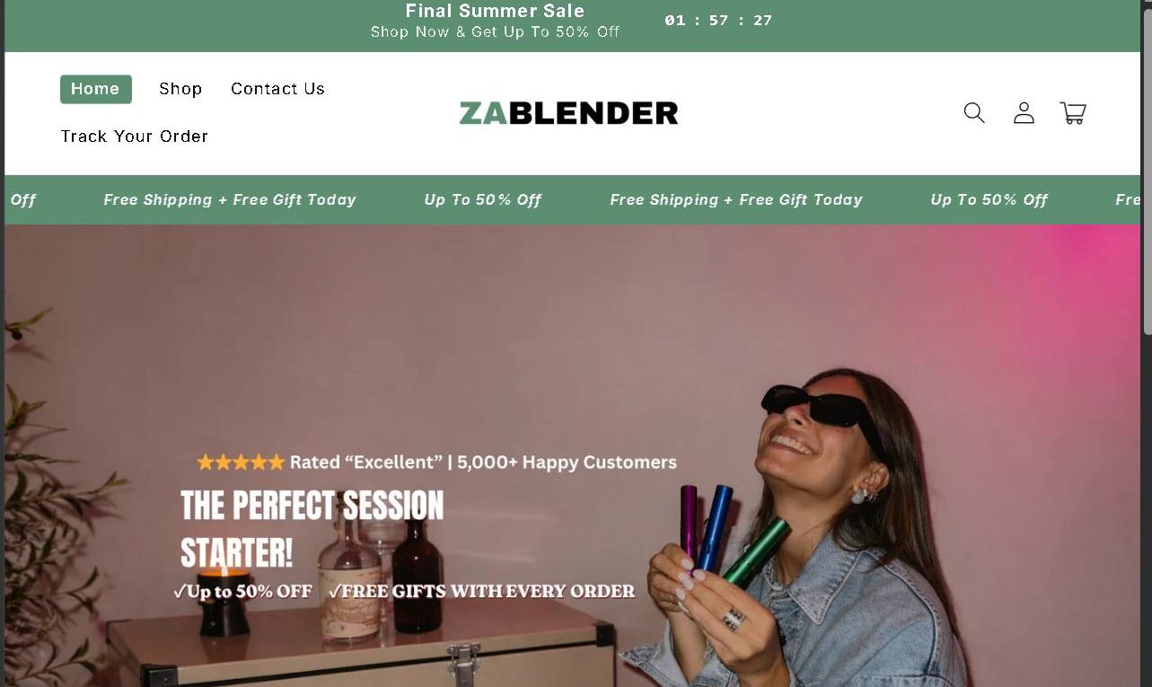 Zablend.shop Review
